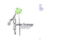 Tablet Screenshot of humanstrategy.com